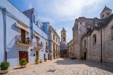 Obraz premium The Casamassima Town street view in Puglia Region of Italy