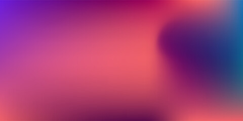 Obraz premium deep vibrant gradient background with rich colors for bold modern design use