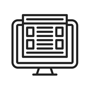 Online Exam System Icon