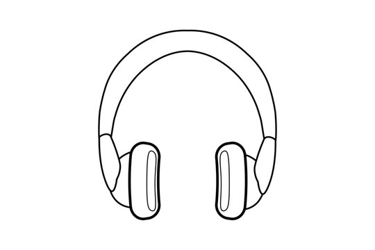 Headphones Audio Device Line Icon