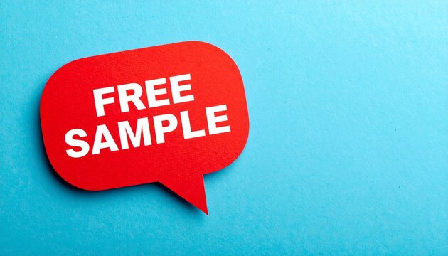 Free Sample Speech Bubble Design