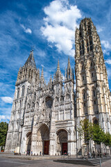 Naklejka premium Rouen Cathedral Normandie France