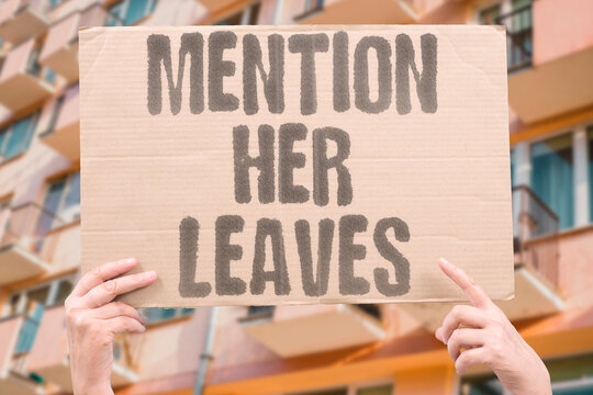 "Mention Her Leaves" Women with strong relational bonds react negatively to casual mentions of other romantic interests. WOMAN. REACT. ROMANTIC. JEALOUSY. BOND.