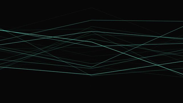 Wireframe illustration of polyhedral shapes. Abstract polyhedral shapes in void. Modern polyhedral shapes graphic for geometry and technology presentations.