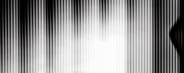Obraz premium Transparent corrugated plastic ribbed glass background with abstract line patterns. 3D gradient light effects for retail windows or architectural panels.