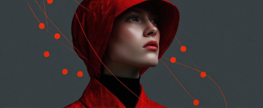chic editorial shot showcasing dreamlike style and bold vibes for app splash screen
