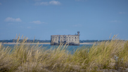 Fort Boyard depuis la plage © Sbastien