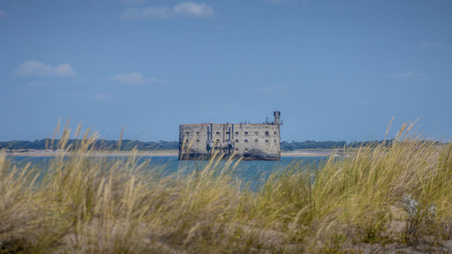 Fort Boyard depuis la plage