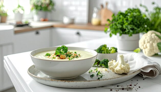 Blumenkohlsuppe
