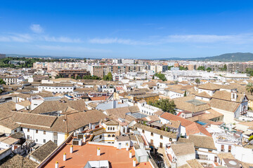 Fototapeta premium Buildings in the historic center of the city of Cordoba