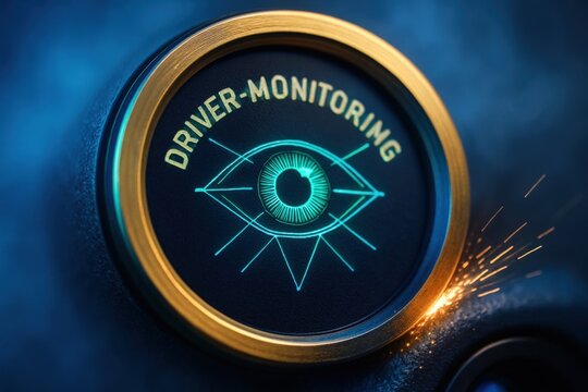 Driver monitoring system focuses on eye-tracking technology, enhancing vehicle safety through real-time awareness and alertness.