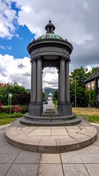 Column Pavilion Structure.