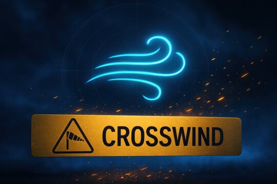 Crosswinds impact aviation safety, affecting aircraft stability and requiring precise handling during flight operations.