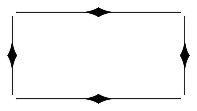 black and white wine frame