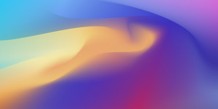 Soft blue and teal abstract gradient with subtle orange accents gradient background abstract art color flow