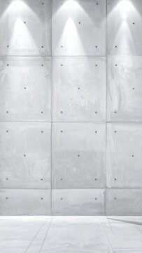 empty white wall