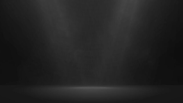 The studio background is black with smoky light.