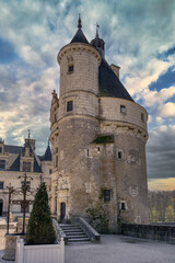 Fototapeta premium The Château de Chenonceau, also known as the 