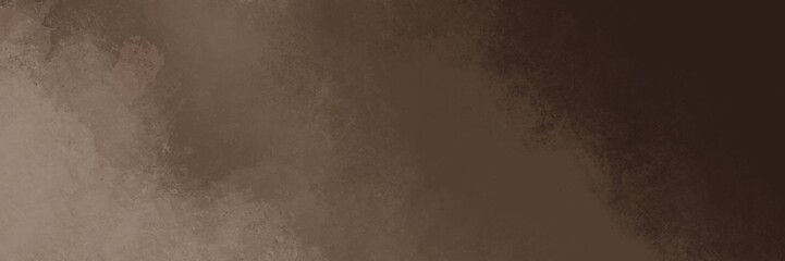 Obraz premium Smooth dark brown smoky gradient abstract background with soft foggy atmosphere and subtle depth. Moody elegant texture ideal for luxury branding, cinematic projects and atmospheric designs