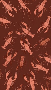 Crayfish Pattern.