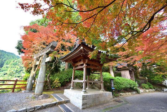 Daikozenji Temple is the most famous landmark in Kiyama, Saga Prefecture, Japan