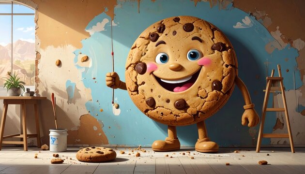 Cookie painting