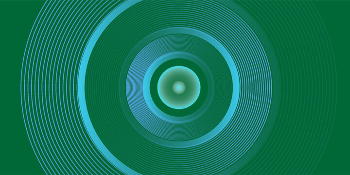 Dark abstract backgrounAVd with glowing blue circle lines. Modern shiny blue geometric lines pattern. Futuristic technology concept