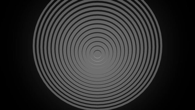 Abstract signal frequency wave animation visualizing sound, audio spectrum, and digital communication signals. Seamless loop motion background ideal for technology, music, and data visualization proje