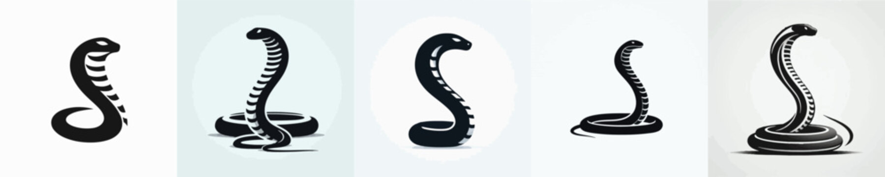 Snake Silhouette Vector Illustration
