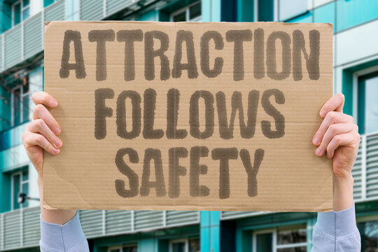 "Attraction Follows Safety" Physical attraction in women becomes sustainable only after foundational emotional security is reliably established. ATTRACT. WOMAN. SAFE. FOUNDATIONAL. SUSTAIN.