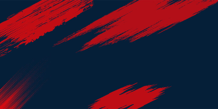 sport  blue banner design vector, dynamic sporty horizontal background button blue