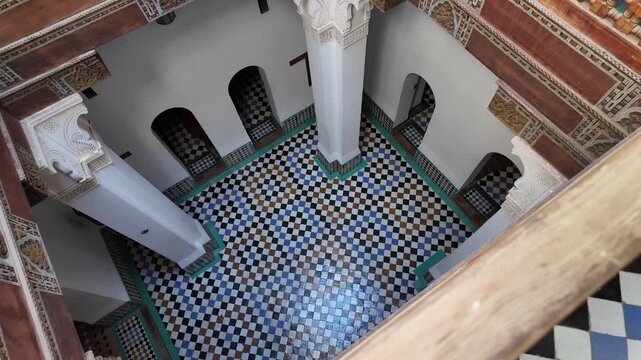 M&eacute;dersa Ben Youssef, Marrakech, Morocco &ndash; Historic Islamic Architecture &ndash; May 5, 2026