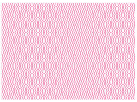 和柄・入子菱・ピンク