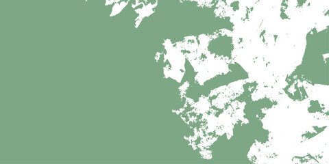 An abstract green grunge background with leaves featuring a vector illustration map of Europe and Asia that outlines country borders, travel destinations, and world geography design © NAYEM 2.0