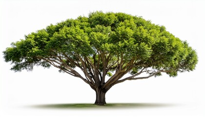 Obraz premium palo verde tree isolated on a white background