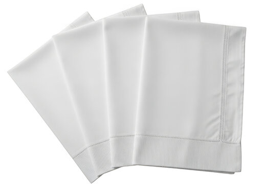 Stack of five plain white envelopes ready for mailing or correspondence