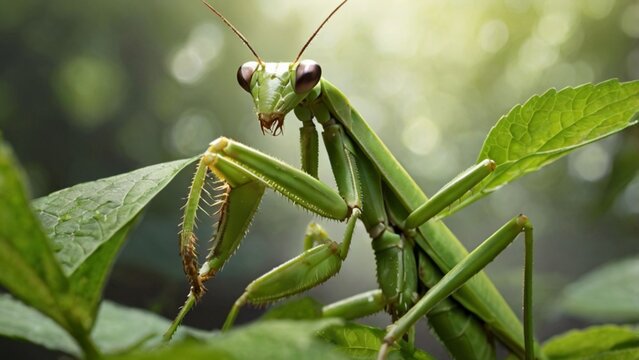 European mantis (Mantis religiosa) ai
