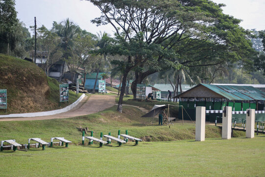 BGB Cantonment grounds in Sajek, Chittagong, Bangladesh