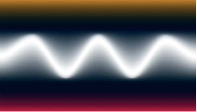 A sophisticated digital background featuring a bright glowing white sine wave line set against a dark moody gradient creating a clean modern aesthetic for tech or professional presentations.