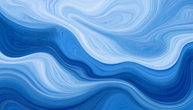 abstract blue and white background with flowing wave patterns great for textures backdrops or use in design concepts