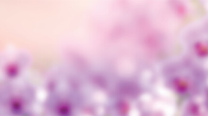 Fototapeta premium Soft pink abstract bokeh background with floral decorative pattern and light texture design