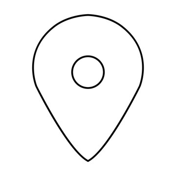 Location stroke icon
