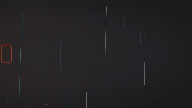 Aggressive Film Burn Overlay With Cyan Flash Strobe and Sprocket Hole Seamless 4K Loop