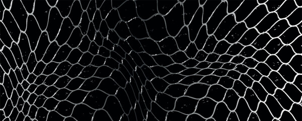 Mesh texture for fishing nets. Seamless pattern for sportswear or soccer goal, volleyball net, basketball hoop. vector © Febyola