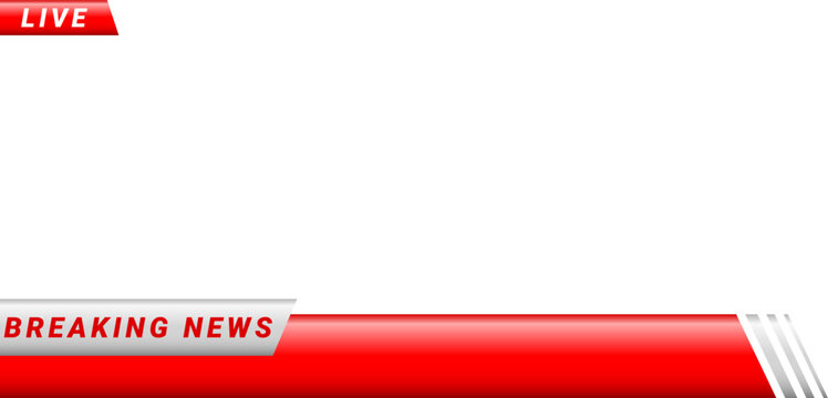 Breaking News Banner Live Broadcast Lower Third