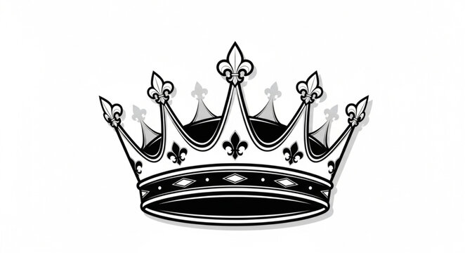 golden crown vector