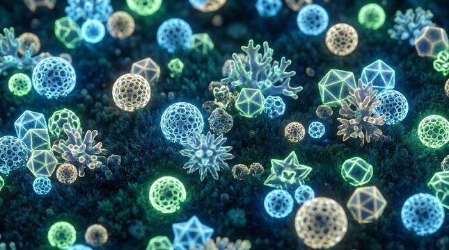 bacteria virus cell cells pattern science ball plasma