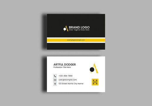 Modern Creative Business Card Template Design