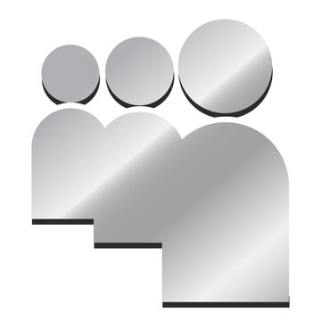 Myspace silver icon