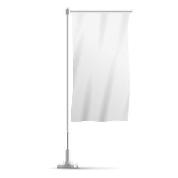 White vertical flag